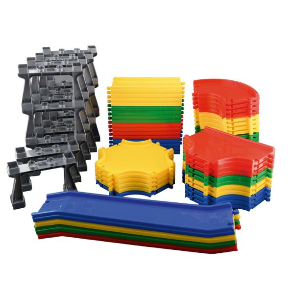 Fahrbahn, 14,2 m, mit Rampe