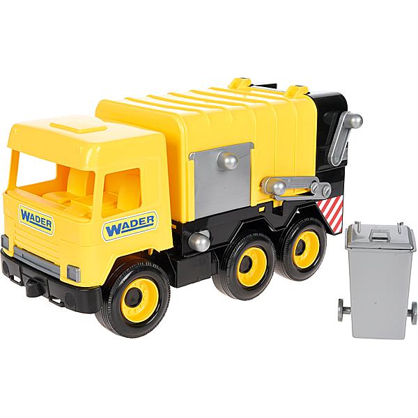 Middle Truck - Müllwagen, gelb