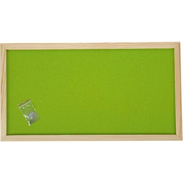 Farbige Korktafel 100 x 200 cm - hellgrün