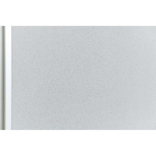 Korktafel mit Alurahmen 90 x 120 cm, grau