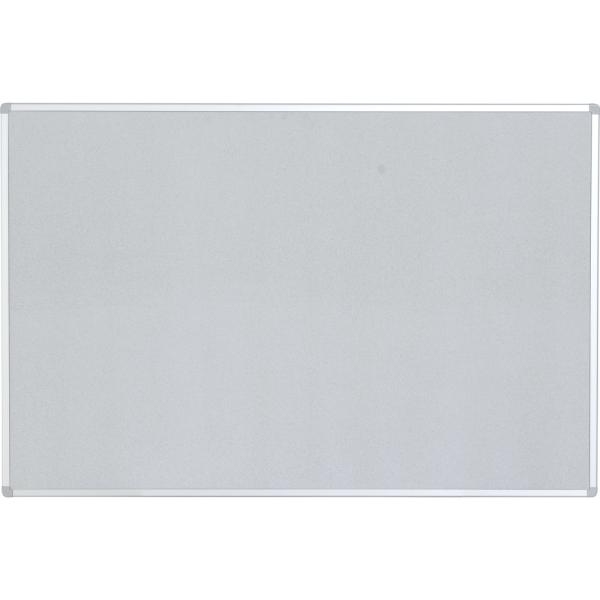 Korktafel mit Alurahmen 100 x 200 cm, grau