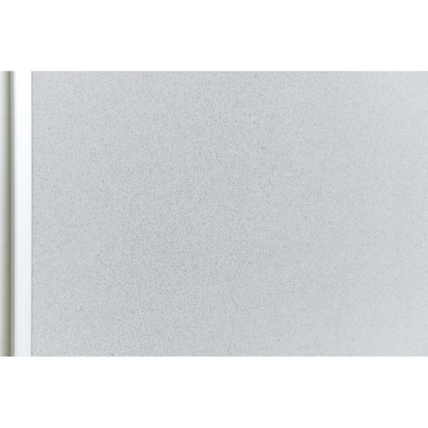 Korktafel mit Alurahmen 100 x 200 cm, grau