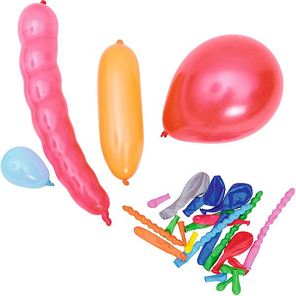 Luftballons diverse Formen