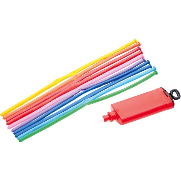 Modellierballons lang, mit Pumpe