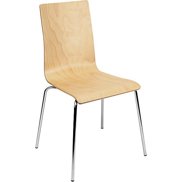 Stuhl CAFE, SH 45 cm, Standard Chrom