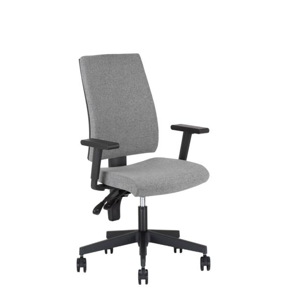 Drehstuhl I-Line, schwarz-grau