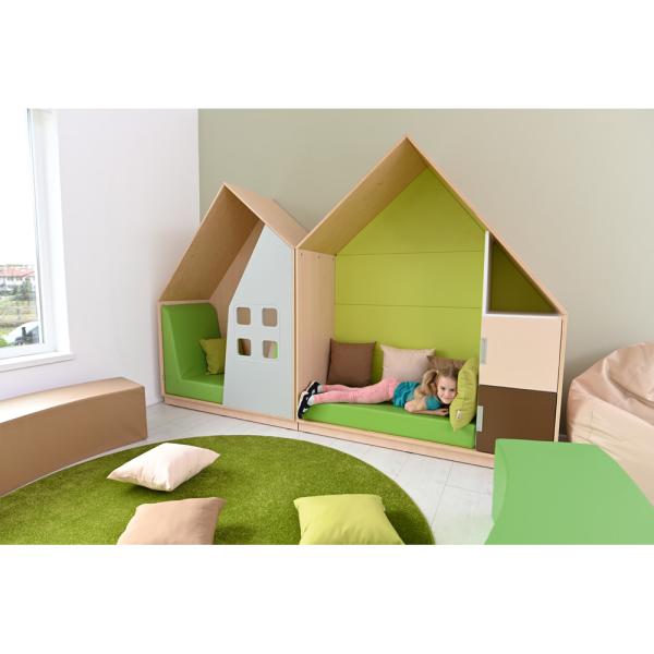 Rundteppich, Durchmesser: 200 cm, grün