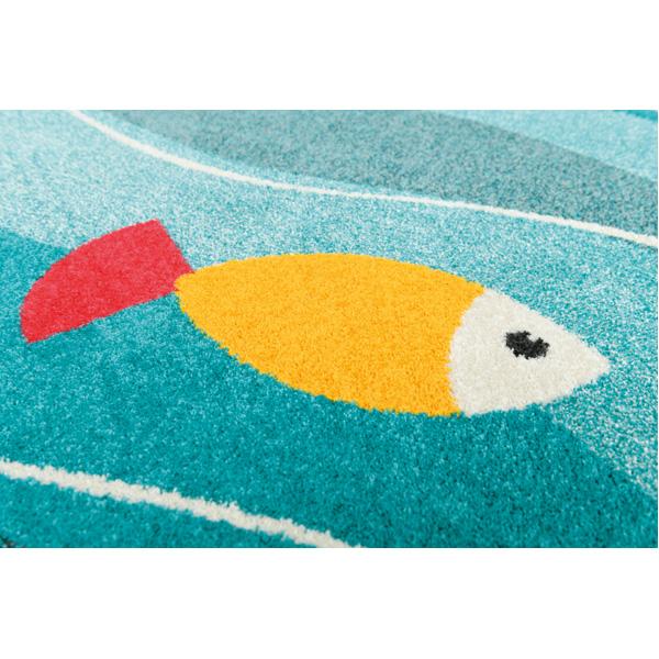 Teppich Meereswellen, 2 x 3 m