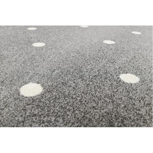 Teppich Grau mit Punkten 2 x 3 m