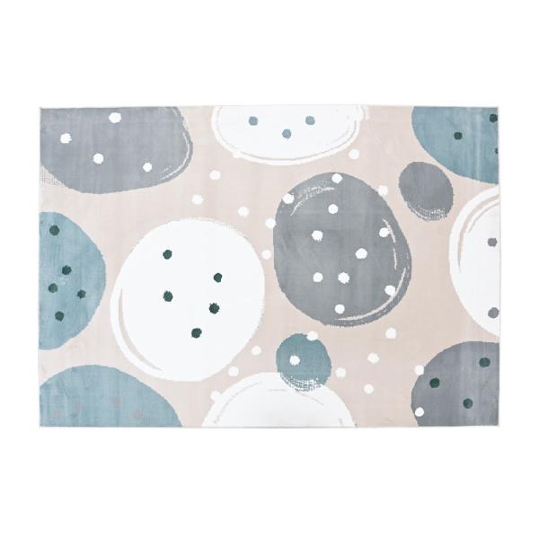 Abstrakter Teppich, 2,40 x 3,30 m