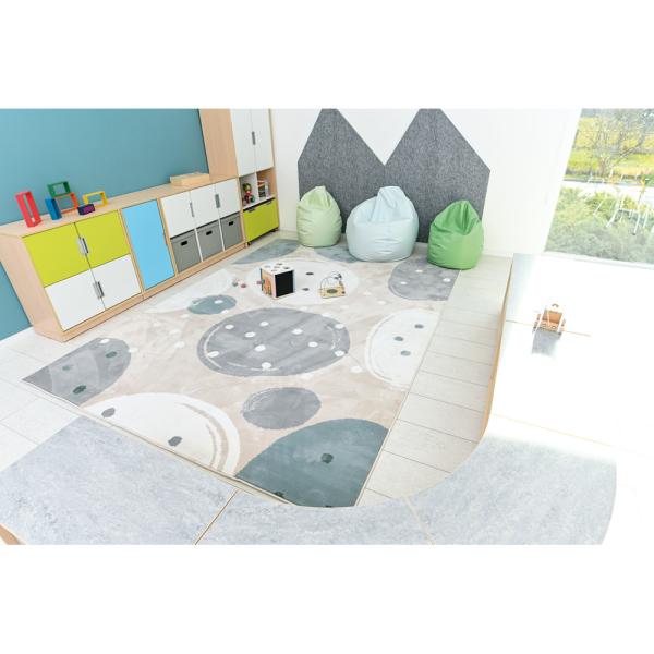 Abstrakter Teppich, 2,40 x 3,30 m