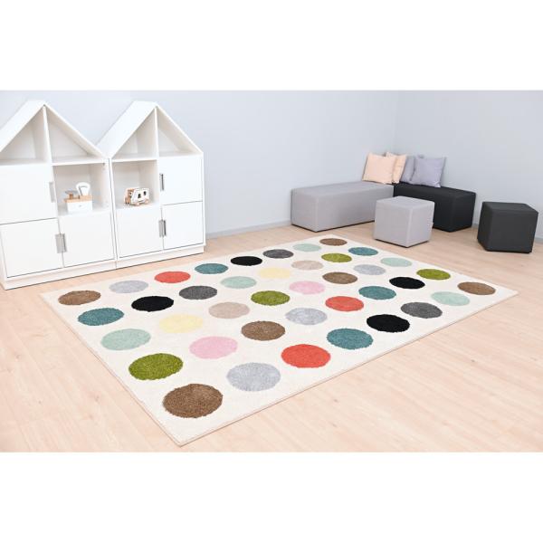 Teppich 2 x 2,8 m, mit 40 Feldern, beige