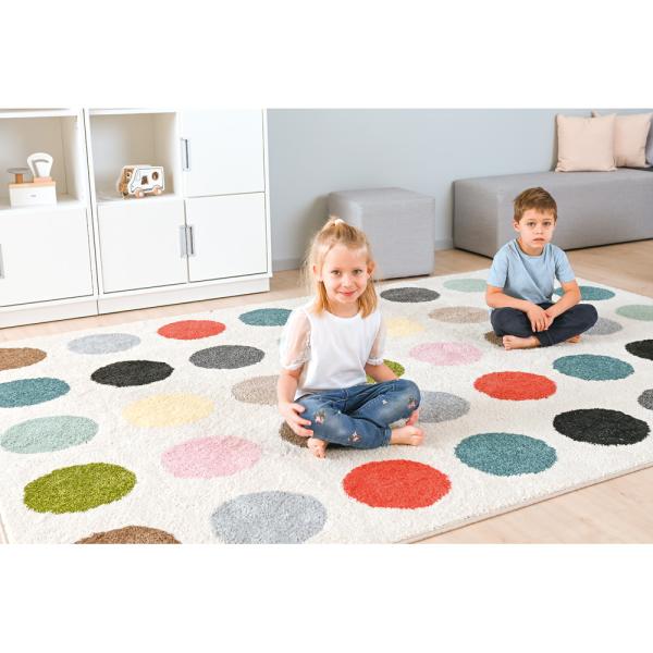 Teppich 2 x 2,8 m, mit 40 Feldern, beige