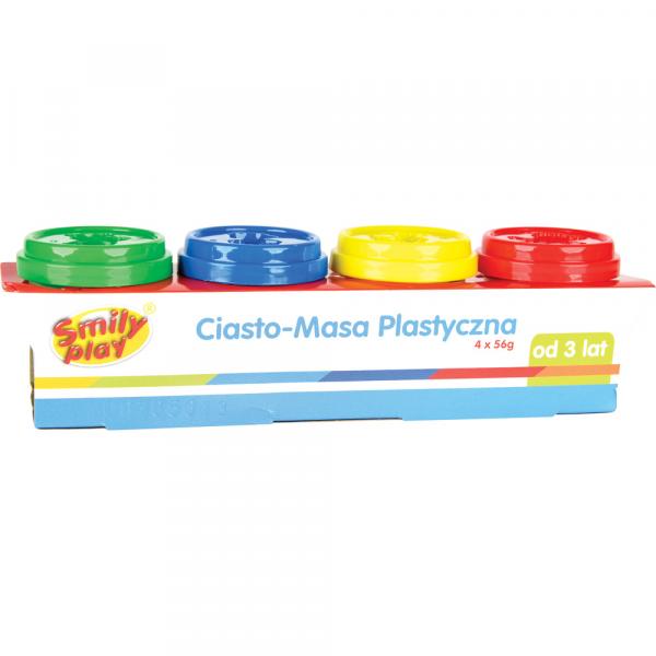 Knetmasse in 4 Farben