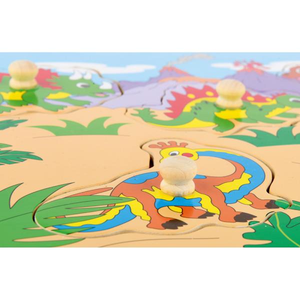 Holzpuzzle - Dinosaurier