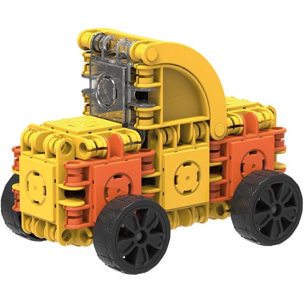 Bausteine - Clickformers Yellow, 2 Baupläne