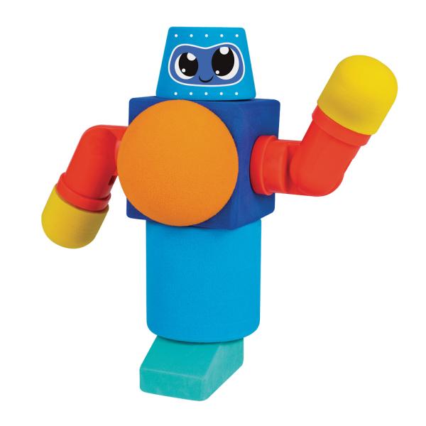 Blockaroo Robot - magnetische Schaumstoffblöcke, 10 Stck.