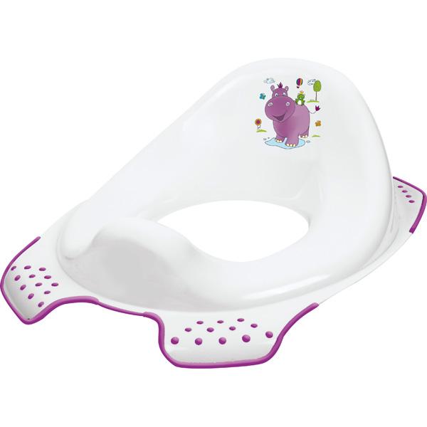 Toilettensitz Nilpferdchen, weiss