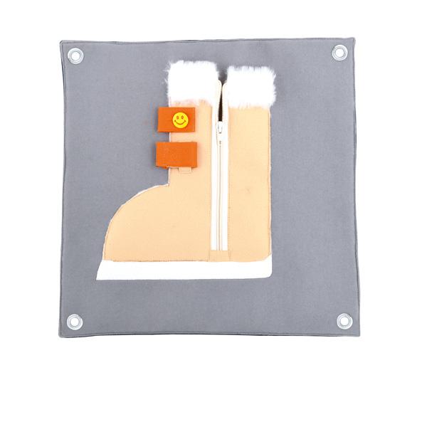 Motorik-Textilpaneel -  Schuh