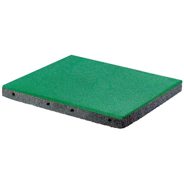 Fallschutzplatte 5 cm, für Fallhöhe 160 cm, grün