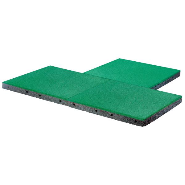 Fallschutzplatte 7 cm, für Fallhöhe 200 cm, grün