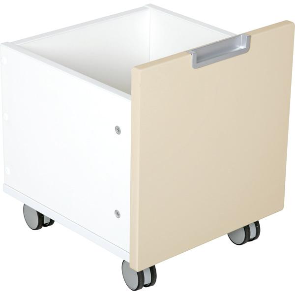Quadro - Rollbehälter schmal, B 34 - beige