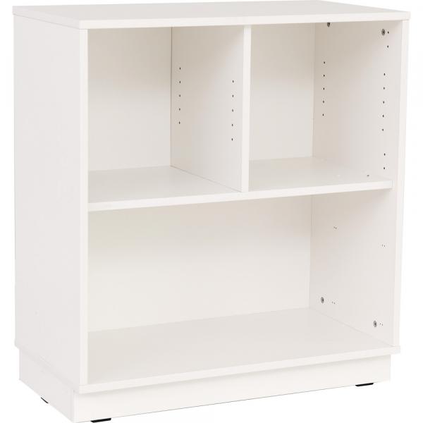 Quadro - Kombischrank M für 2 breite Schubladen, B 79, weiss