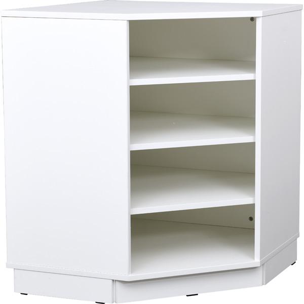 Quadro - Eckschrank M, weiss
