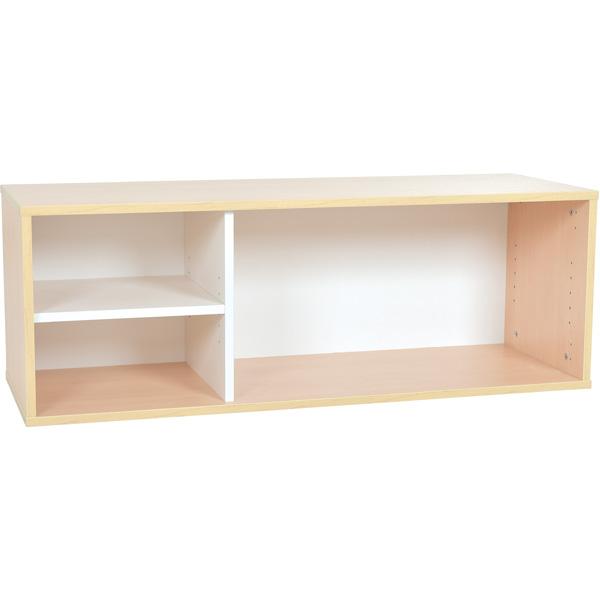 Quadro - Hängeregal B 116 - mit 1 Mittelwand links