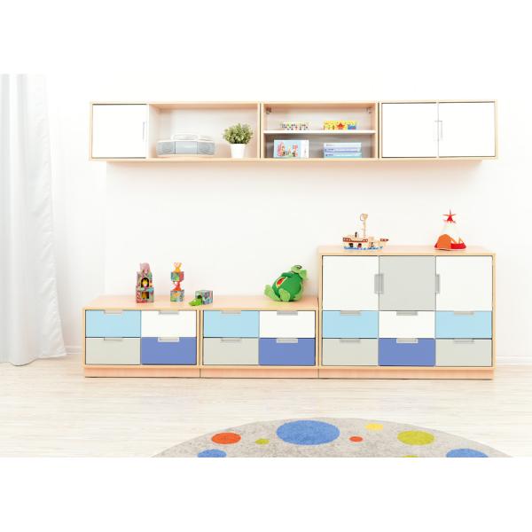 Quadro - Hängeregal B 79 - mit Mittelwand