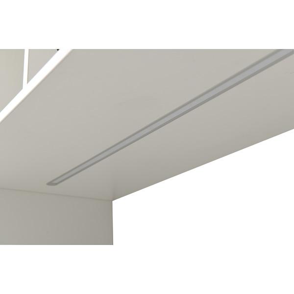 Quadro - Bücherecke, H 162, weiss