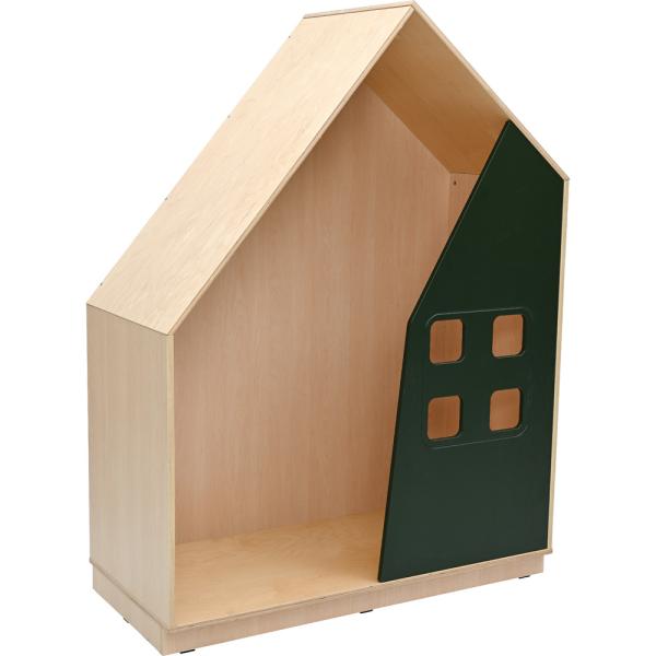 Quadro - Häuschen, Ahorn, schwarzgrün