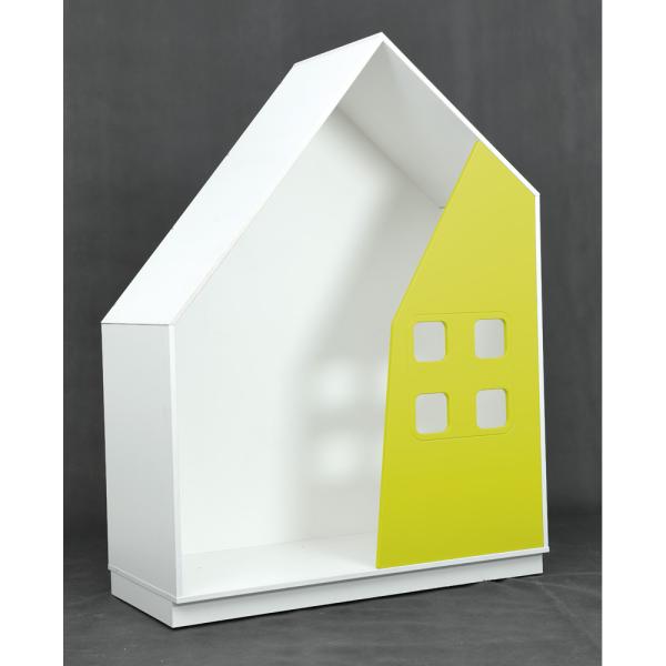 Quadro - Häuschen, weiss, limone
