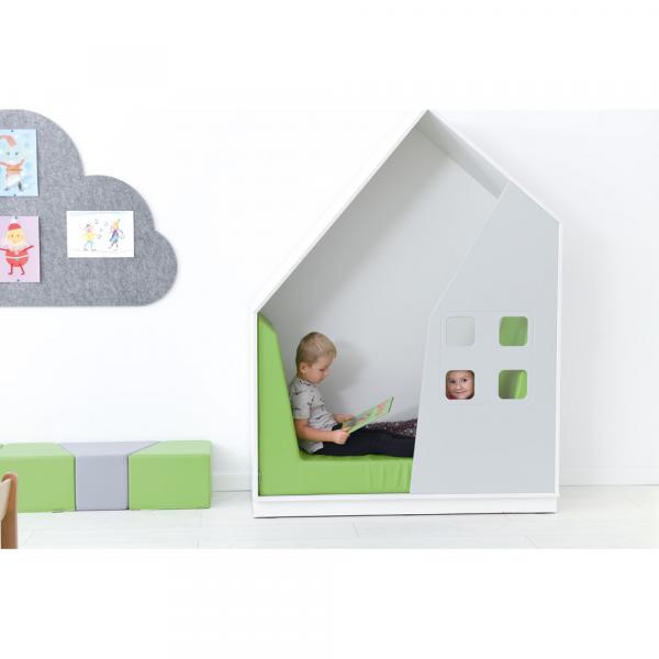 Matte für Quadro-Häuschen, B 126, hellgrün