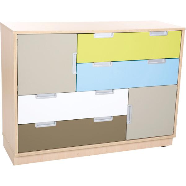 Quadro - Schublade breit - hellblau