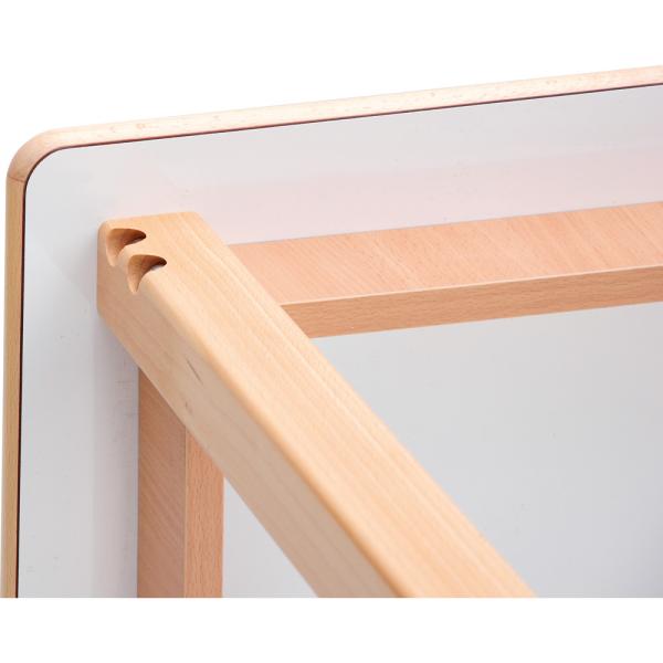 HPL-beschichtete Tischplatte, rechteckig