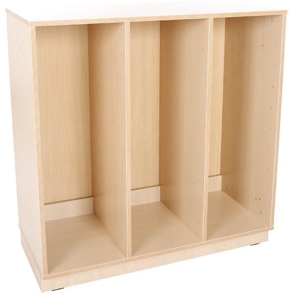 Flexi Regal L für Kunststoffbehälter, B 104, auf Sockel