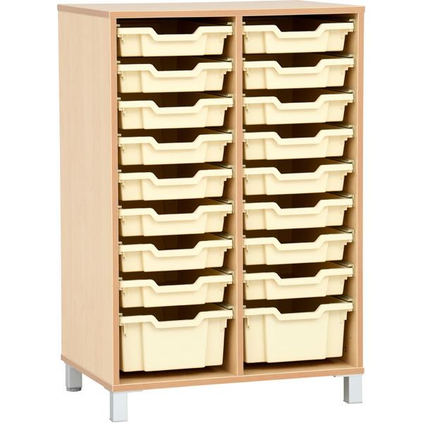 Flexi Regal L für Kunststoffbehälter B 70, auf Beinen