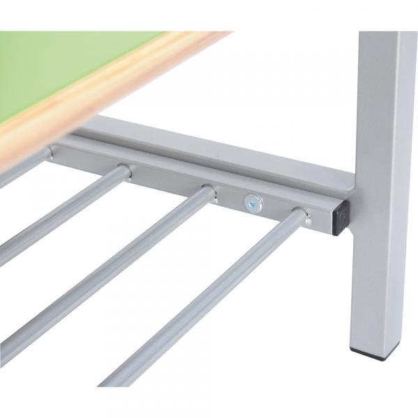 Garderobe Flexi mit Gestell, Fachbreite: 28 cm