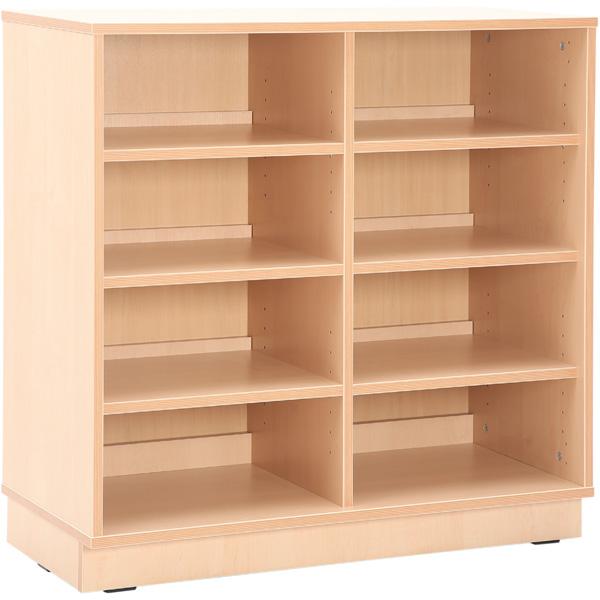 Schrank M mit Trennwand und Einlegeböden