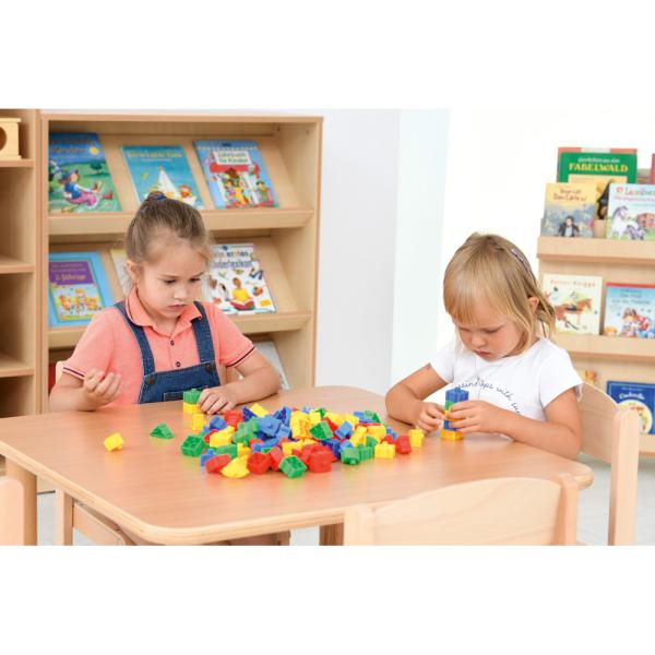 Flexi Tischplatte quadratisch - Buche