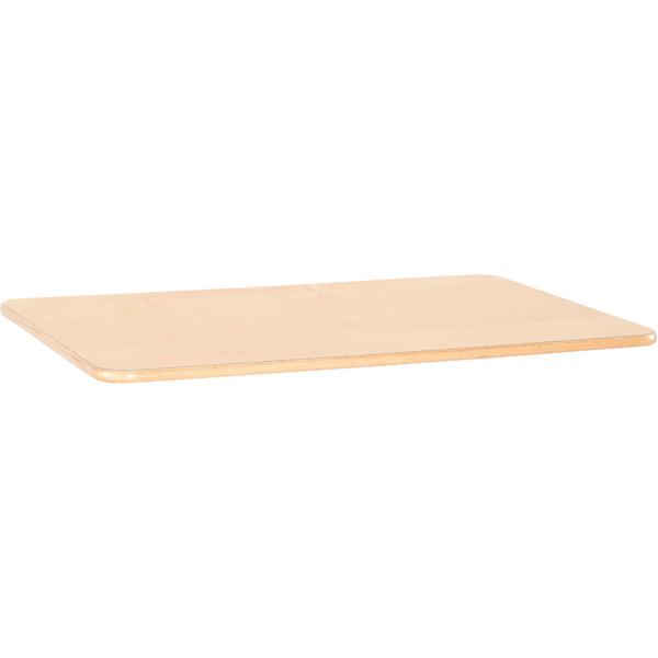 Flexi Tischplatte rechteckig - Buche