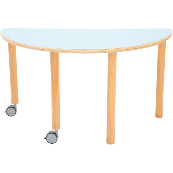 Flexi Runde Tischbeine, 2+2 Stck., für Tischhöhe: 46 cm