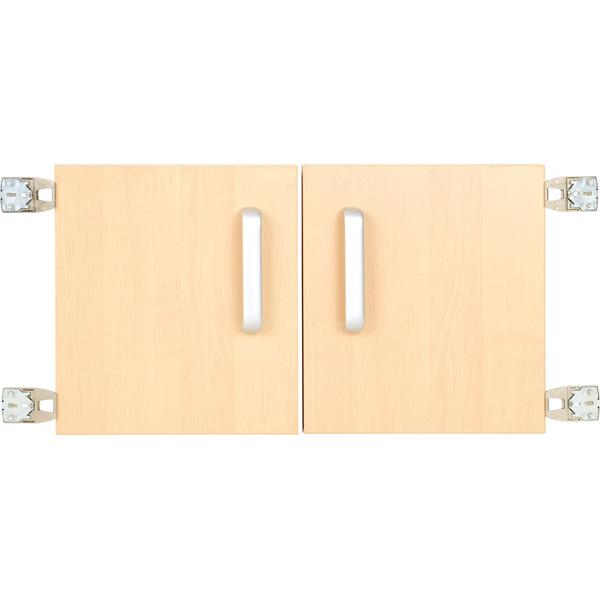 Türen für Aufsatzregal S 092817, 1 Paar, Birke