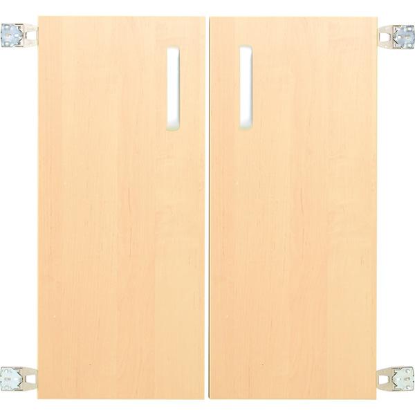 Türen für Aufsatzregal M 092818, 1 Paar, Birke