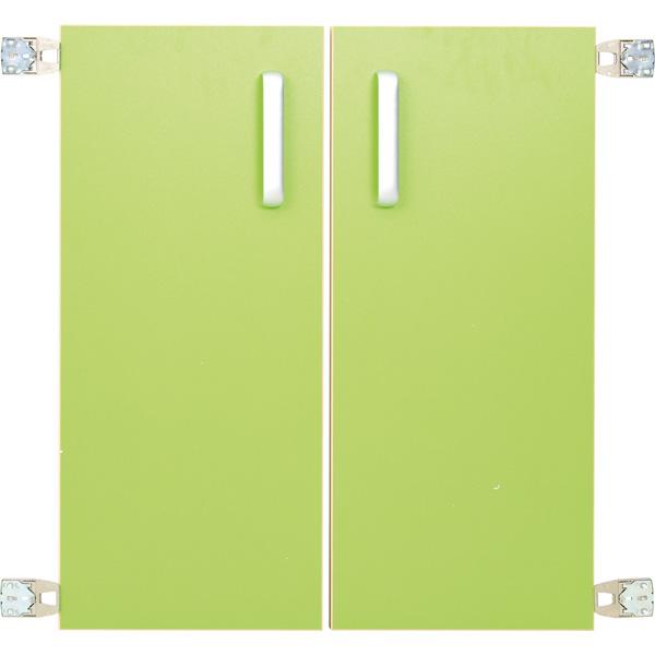 Türen für Aufsatzregal M 092818, 1 Paar, grün