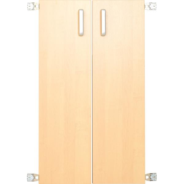 Türen für Aufsatzregal L 092819, 1 Paar, Birke