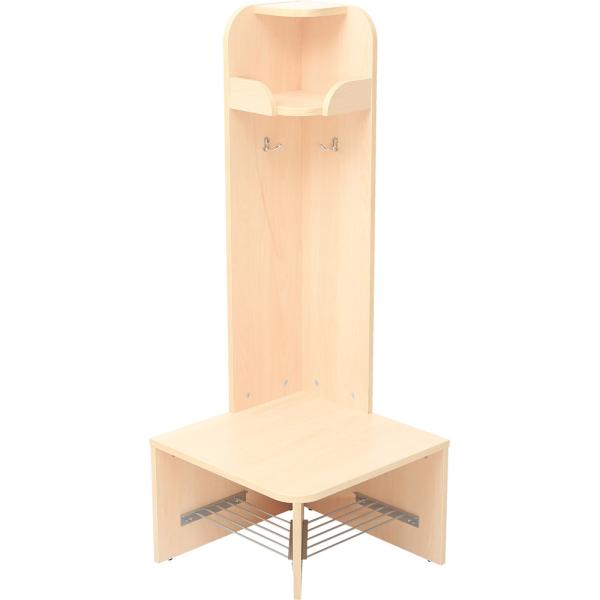 Eck-Abschluss Schulgarderobe Schmetterling, 2