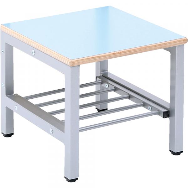 Bank zum Garderobenregal Flexi 2, Breite 40, Sitzhöhe: 35 cm, blau