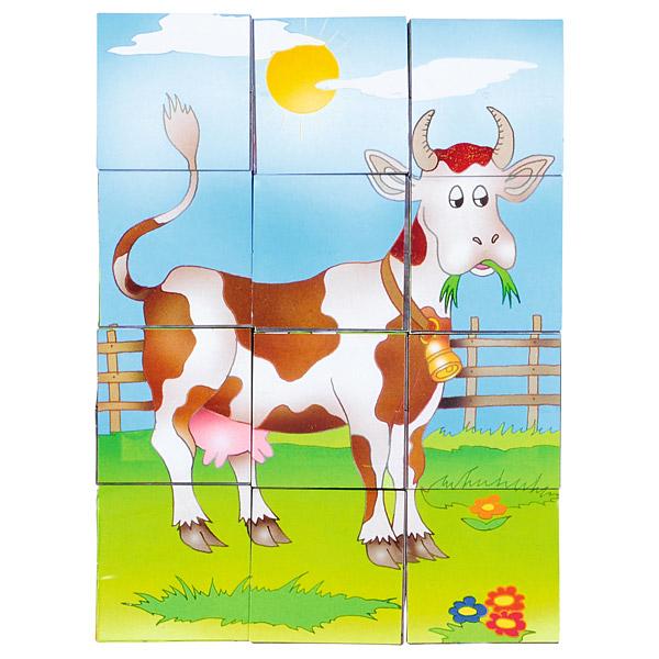 Würfel-Puzzle - Märchen und Tiere